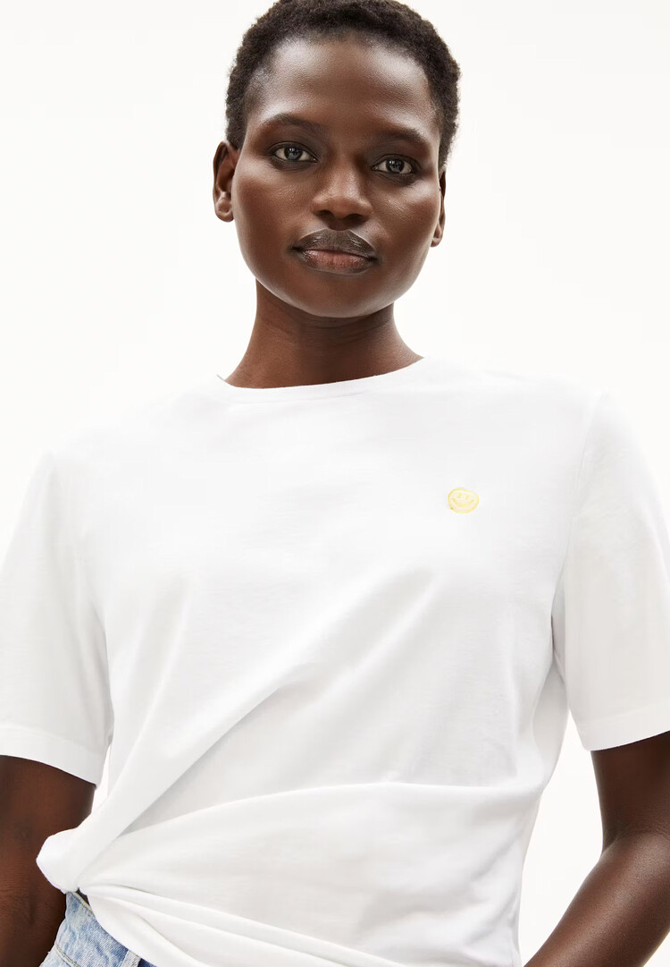 Armed Angels LUALAA Icons Shirt White/Yellow