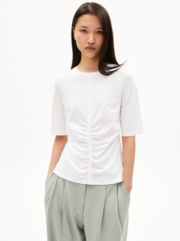 Armed Angels TRASLARAA Jersey Shirt White