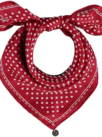 Polka Dot Handkerchief Scarf