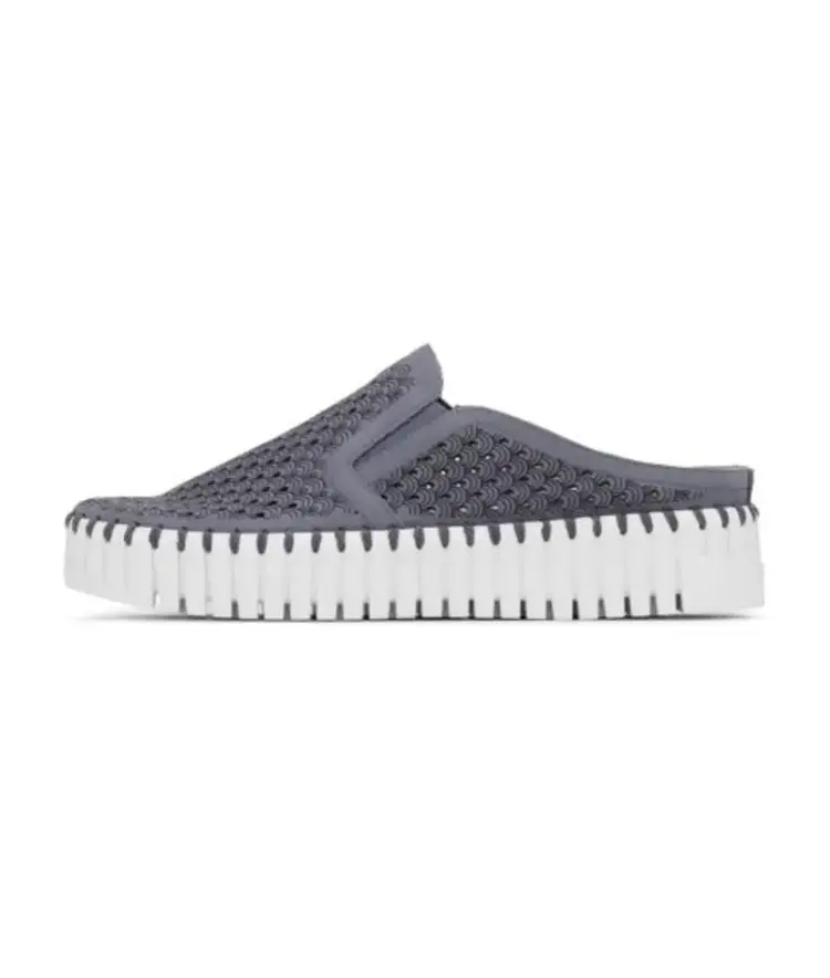 Ilse Jacobsen TULIP Slide Grey/Blue/White Tulip