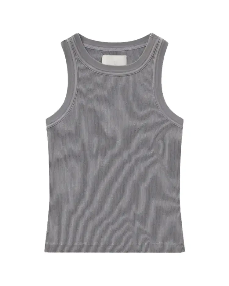 Citizens of Humanity ISABEL Ribbed Tank Balboa Grey