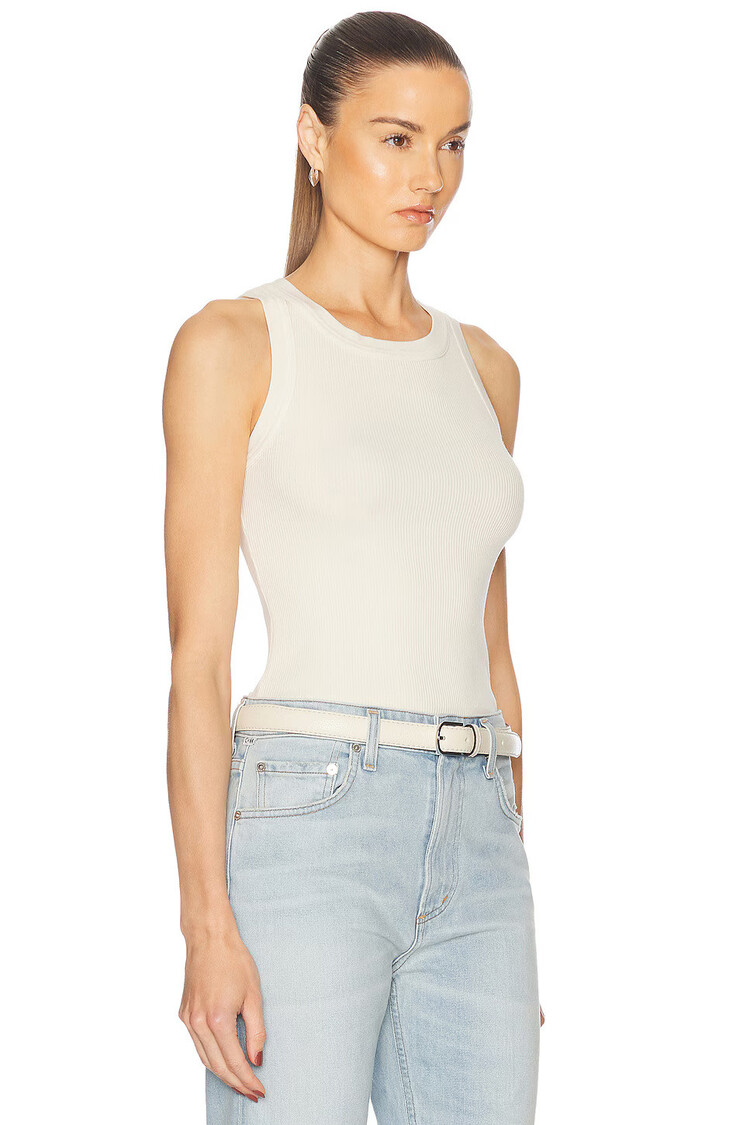 Citizens of Humanity ISABEL Ribbed Tank Dune