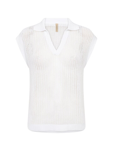 Soyaconcept Laurette 3 Knit Top White