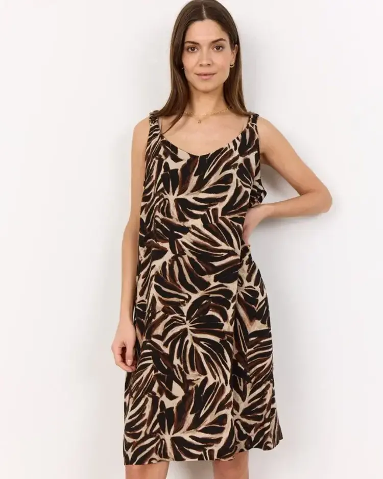 Soyaconcept Roksana 6 Dress Hot Fudge Combi