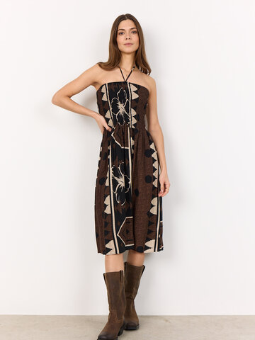 Soyaconcept Rosalie 2 Dress Hot Fudge