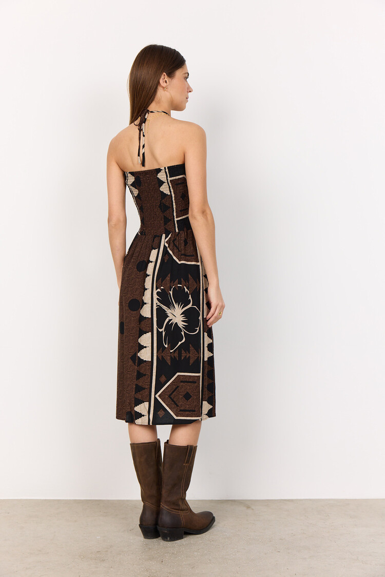 Soyaconcept Rosalie 2 Dress Hot Fudge