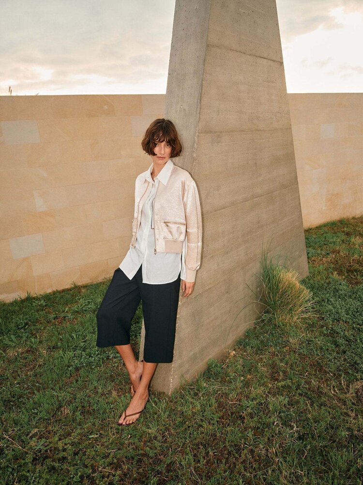 Mos Mosh Leyana Miley Crop Pant Black