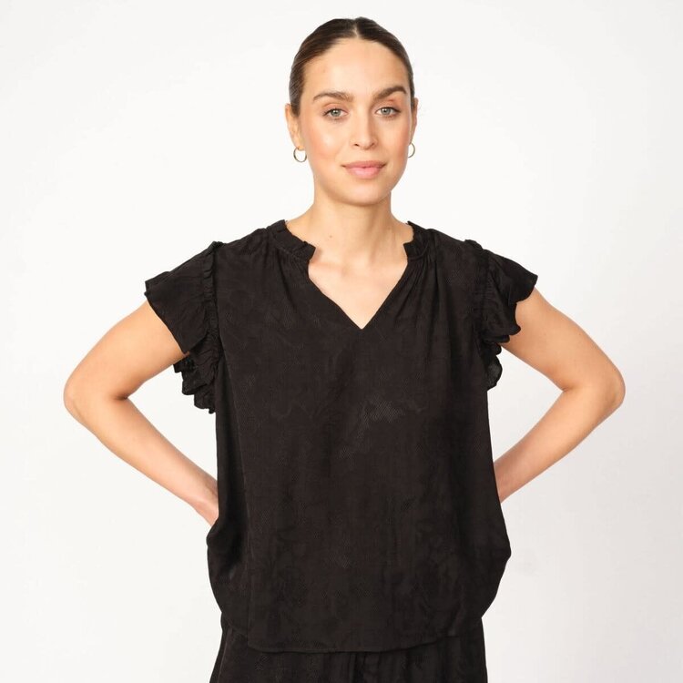 Mos Mosh Tea Vito Blouse Black
