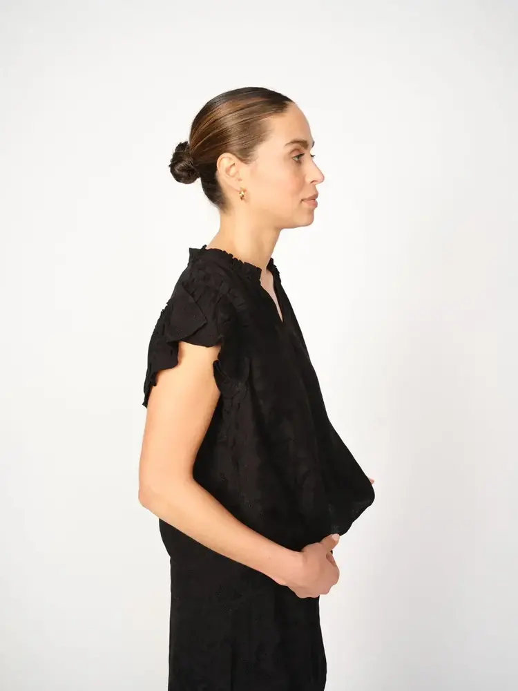 Mos Mosh Tea Vito Blouse Black