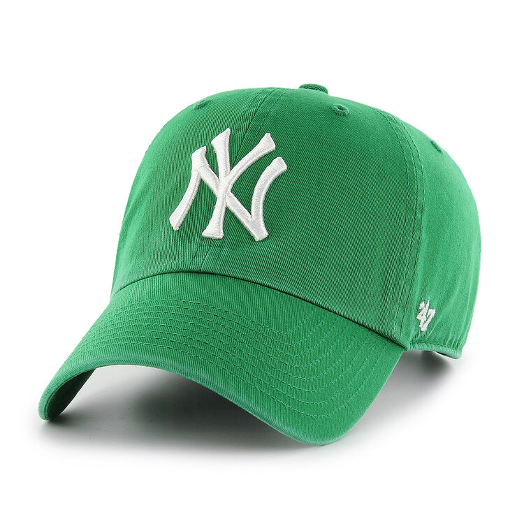 47 Brand MLB Clean Up Cap Kelly Green NYY