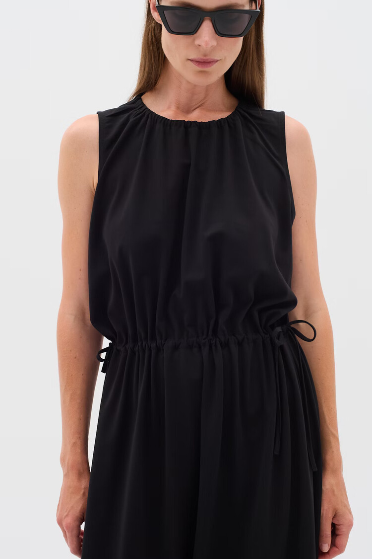 InWear Hiviera Drawstring Dress Black
