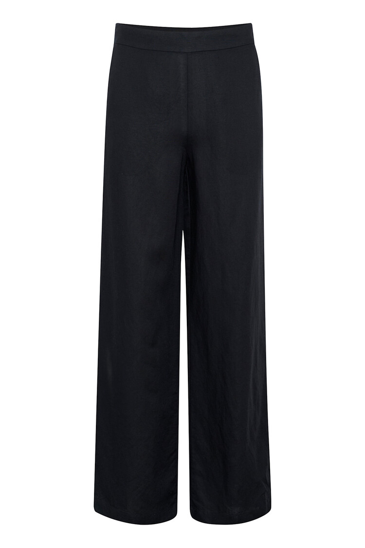 Part Two Caidani Linen Trouser Black