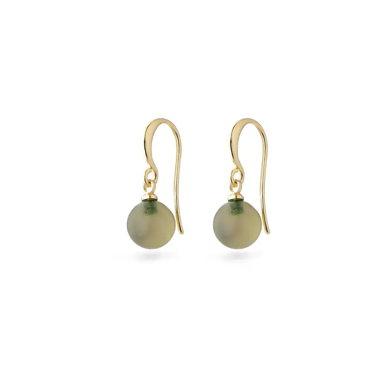 Pilgrim Jewellery GOLDIE Green Earrings