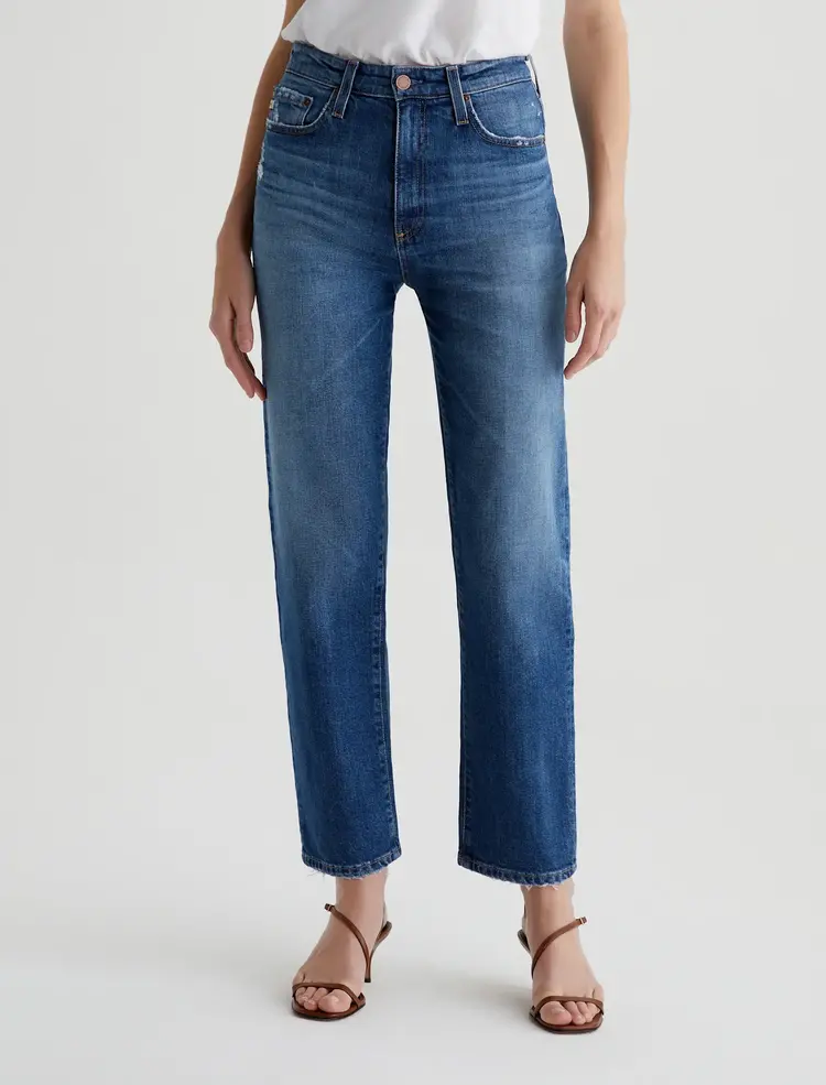 AG Denim Rian HR Straight - 14 YR Stereo