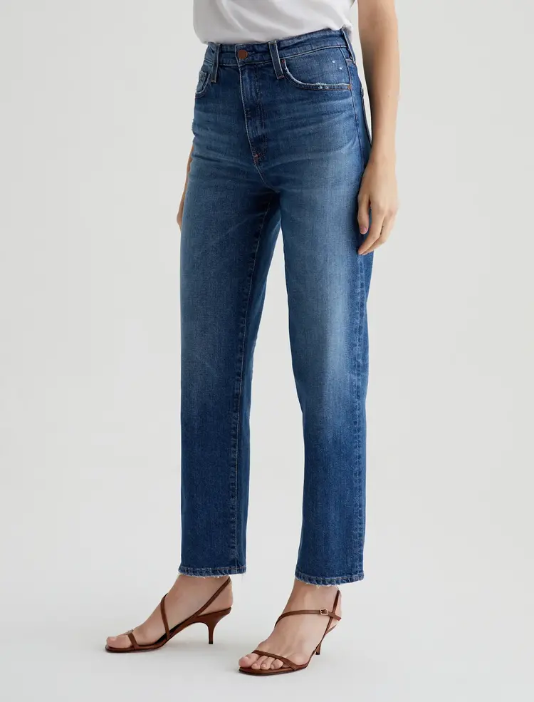 AG Denim Rian HR Straight - 14 YR Stereo