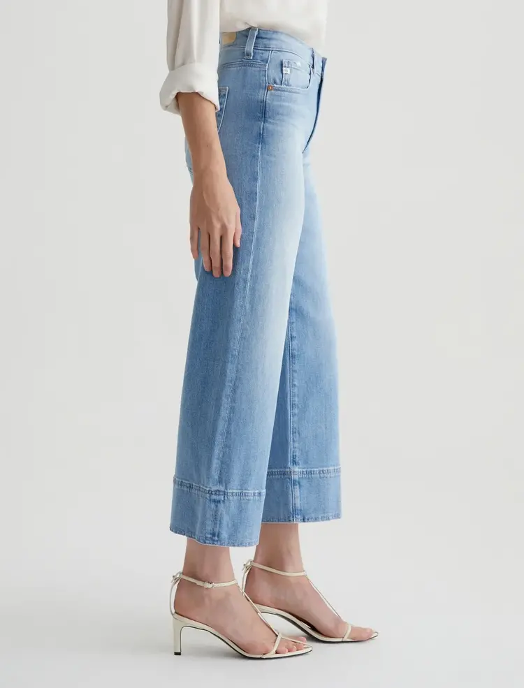 AG Denim Saige Wide Leg Crop - Dana Point
