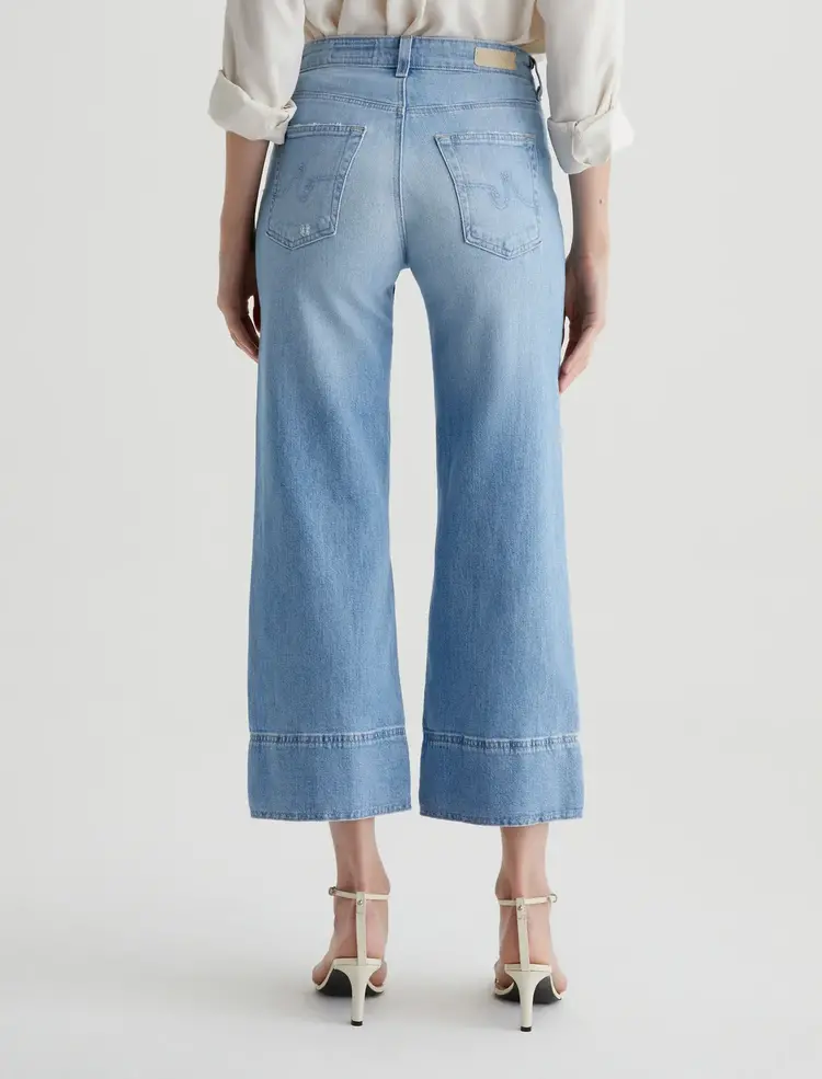 AG Denim Saige Wide Leg Crop - Dana Point