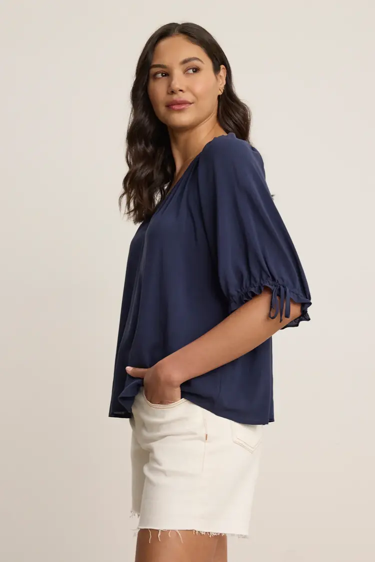 Velvet Luna Rayon Challis Top Postman