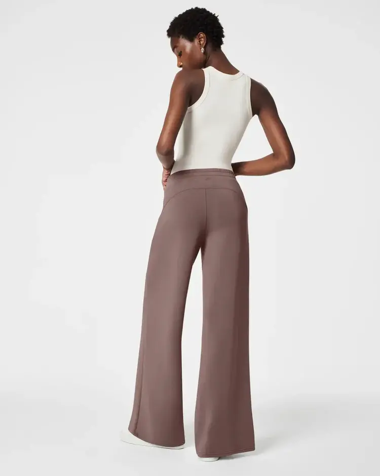 Spanx Air Essentials Wide Leg Pant Smoke