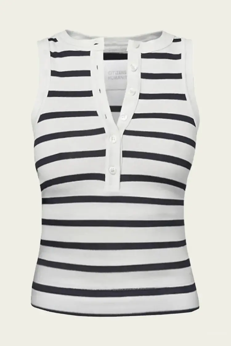 Citizens of Humanity CARALYN Tank Azure Stripe