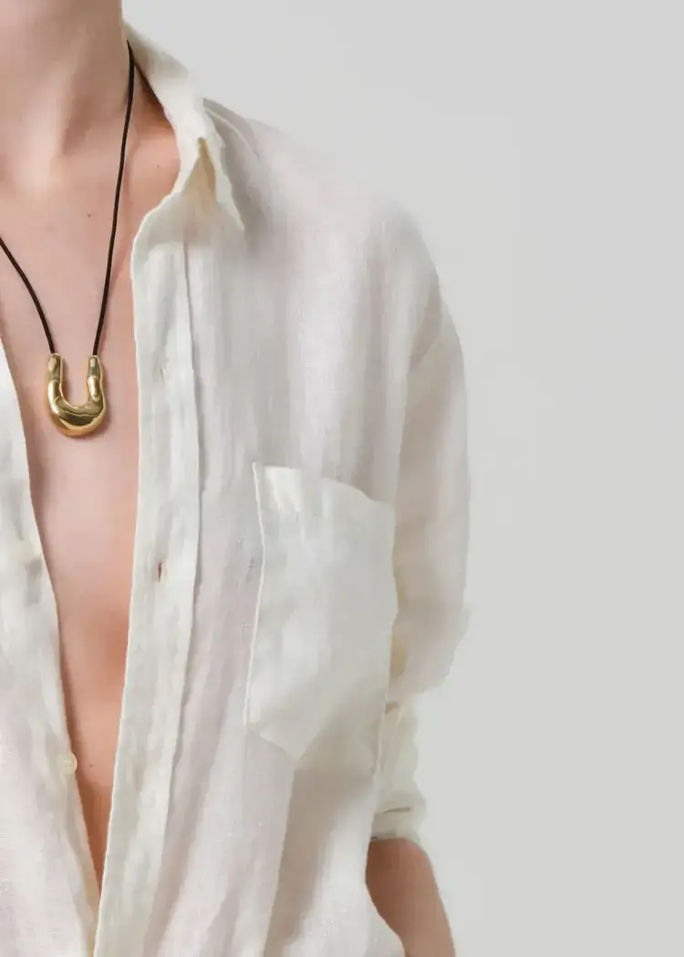 Citizens of Humanity KAYLA Shrunken Vanilla Cream