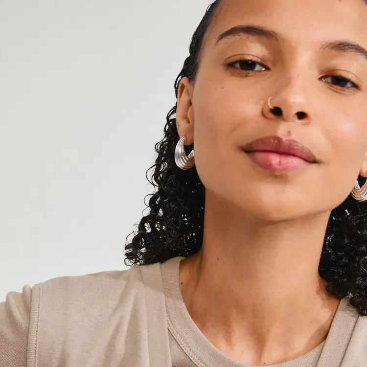 Pilgrim Jewellery ASLE Earrings Silver