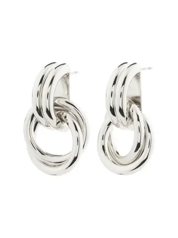 Pilgrim Jewellery AGNI Earrings Silver