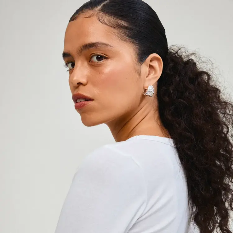 Pilgrim Jewellery ECLIPSE Hoops Silver