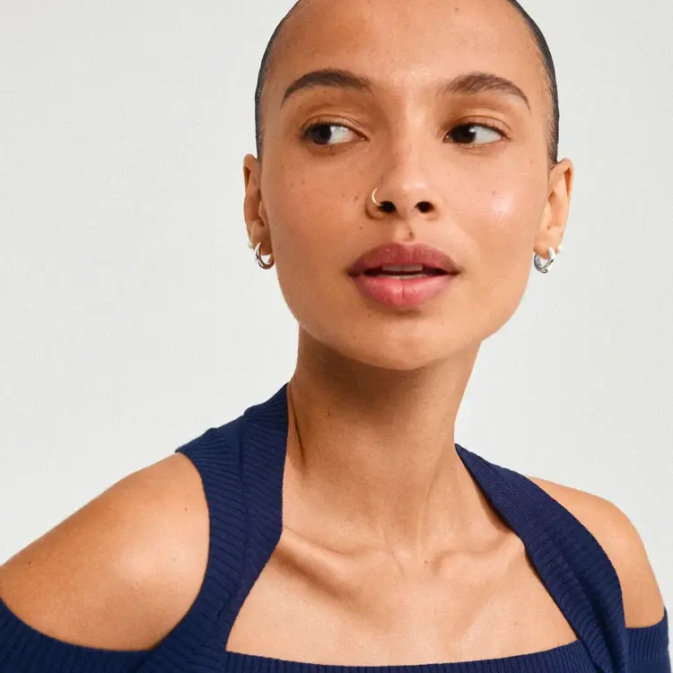 Pilgrim Jewellery STARLIGHT Earrings 2 in 1 Silver