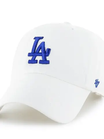 47 Brand MLB Clean Up Cap LA Dodgers White