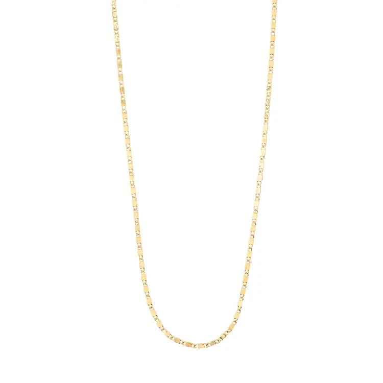 Pilgrim Jewellery PARISA Flat Link Chain Necklace Gold