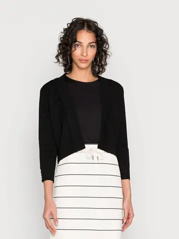Soyaconcept Dollie 662 Cropped Cardigan Black