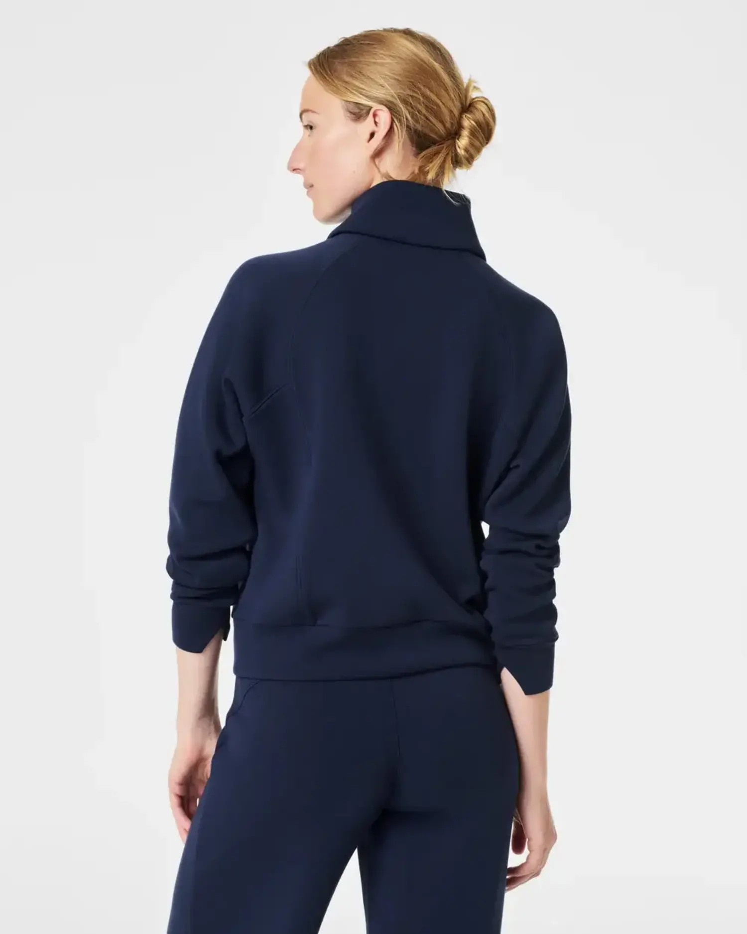 Spanx | AirEssentials Half Zip Timeless Navy - Tryst Boutique