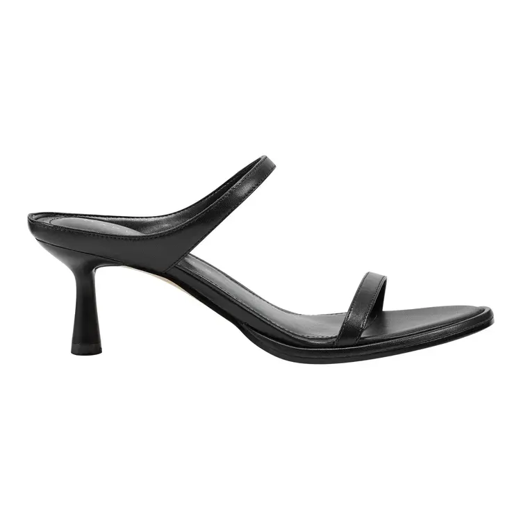 Marc Fisher ALONDE Heel Black Ziggy Nappa
