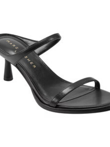 Marc Fisher ALONDE Heel Black Ziggy Nappa