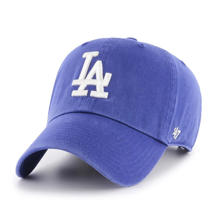 47 Brand MLB Clean Up Cap LA Dodgers Royal Blue