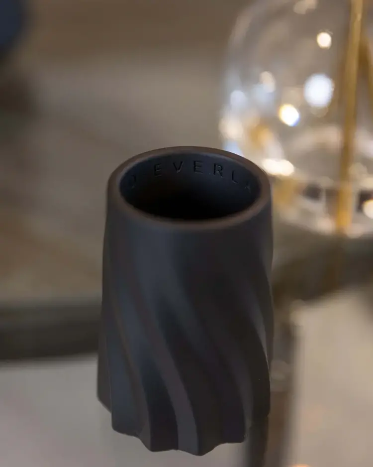 Everlasting Candle Company Black Concrete Match Set