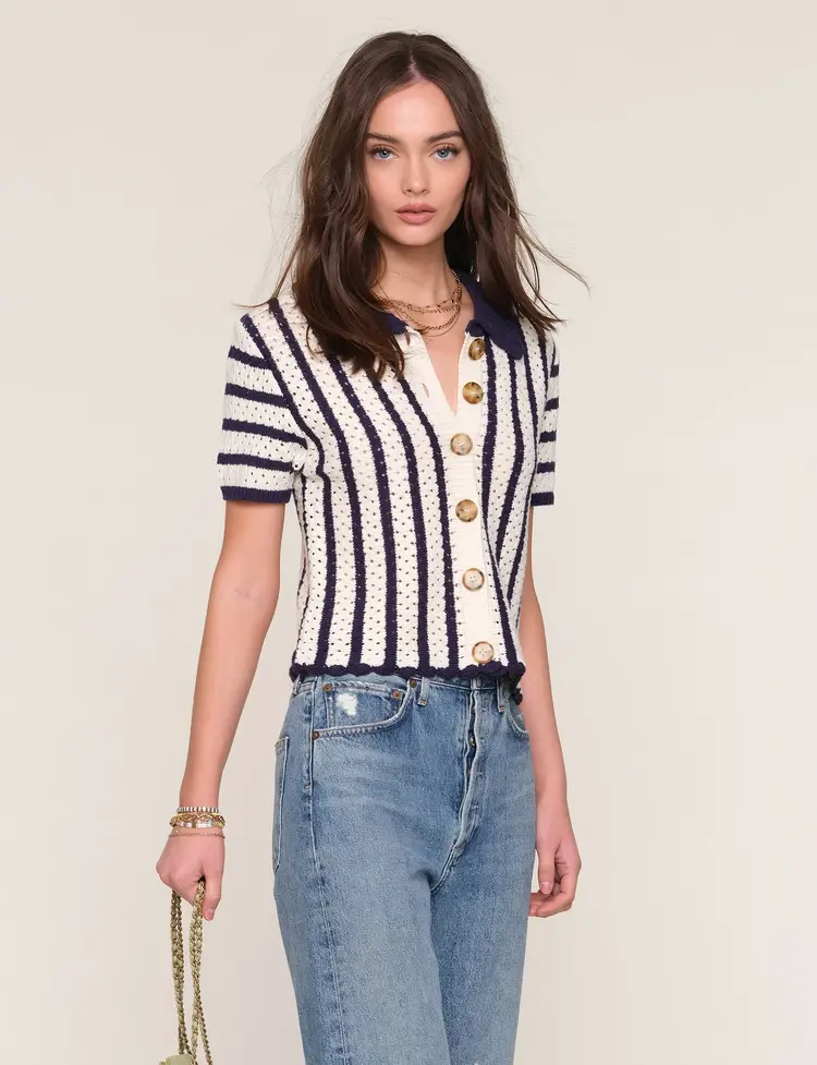 Heartloom Jaina Cardi Indigo