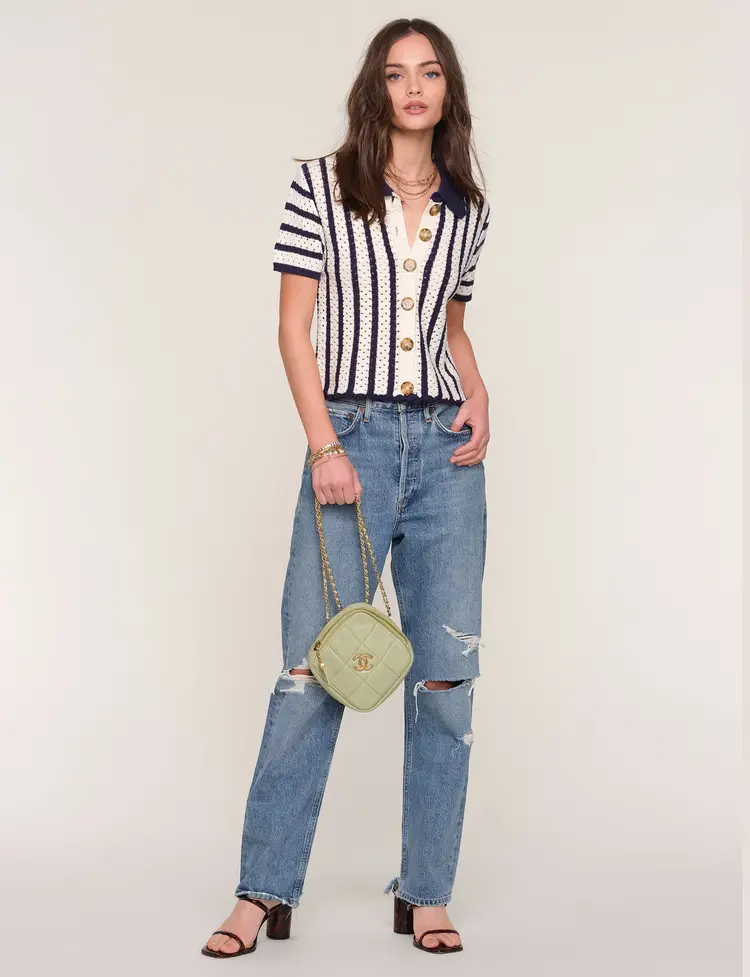 Heartloom Jaina Cardi Indigo