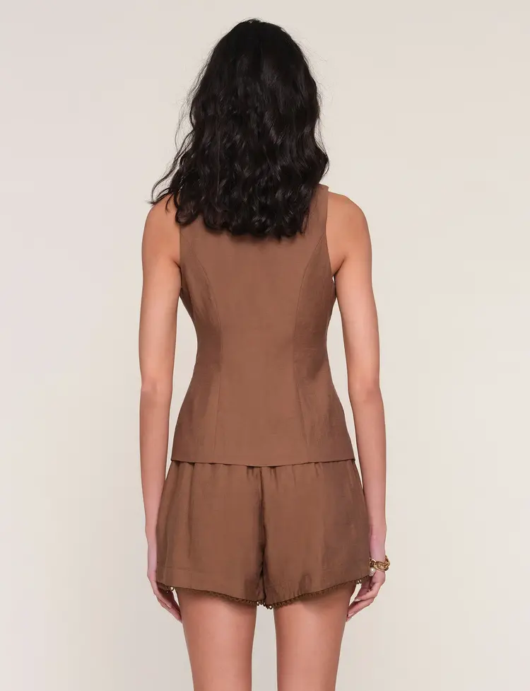 Heartloom Campari Vest Mocha