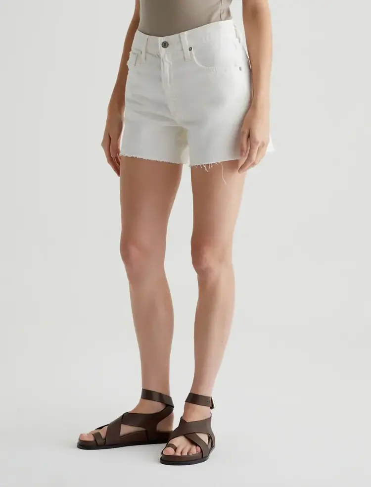 AG Denim Halle Short Powder Destructed