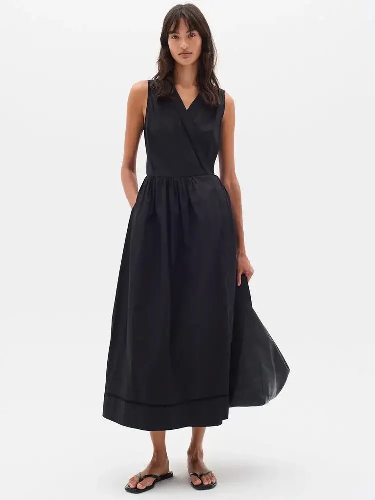 InWear Furla Wrap Dress Black