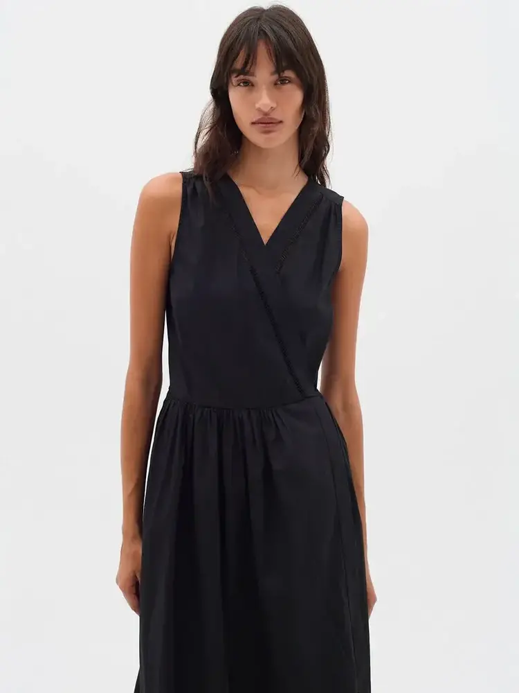 InWear Furla Wrap Dress Black