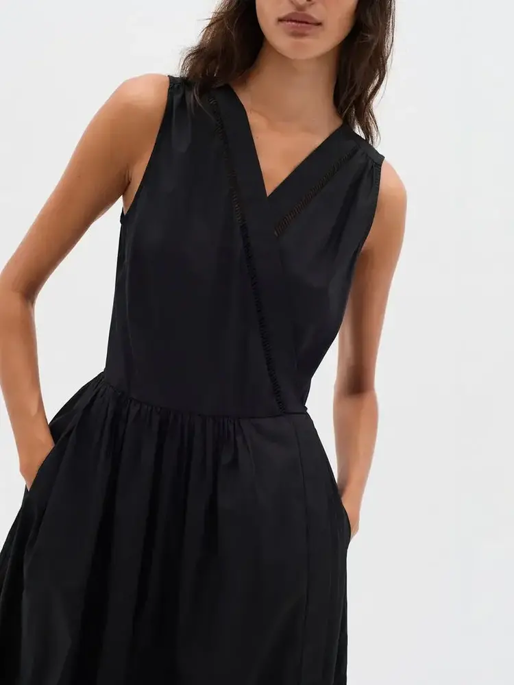 InWear Furla Wrap Dress Black