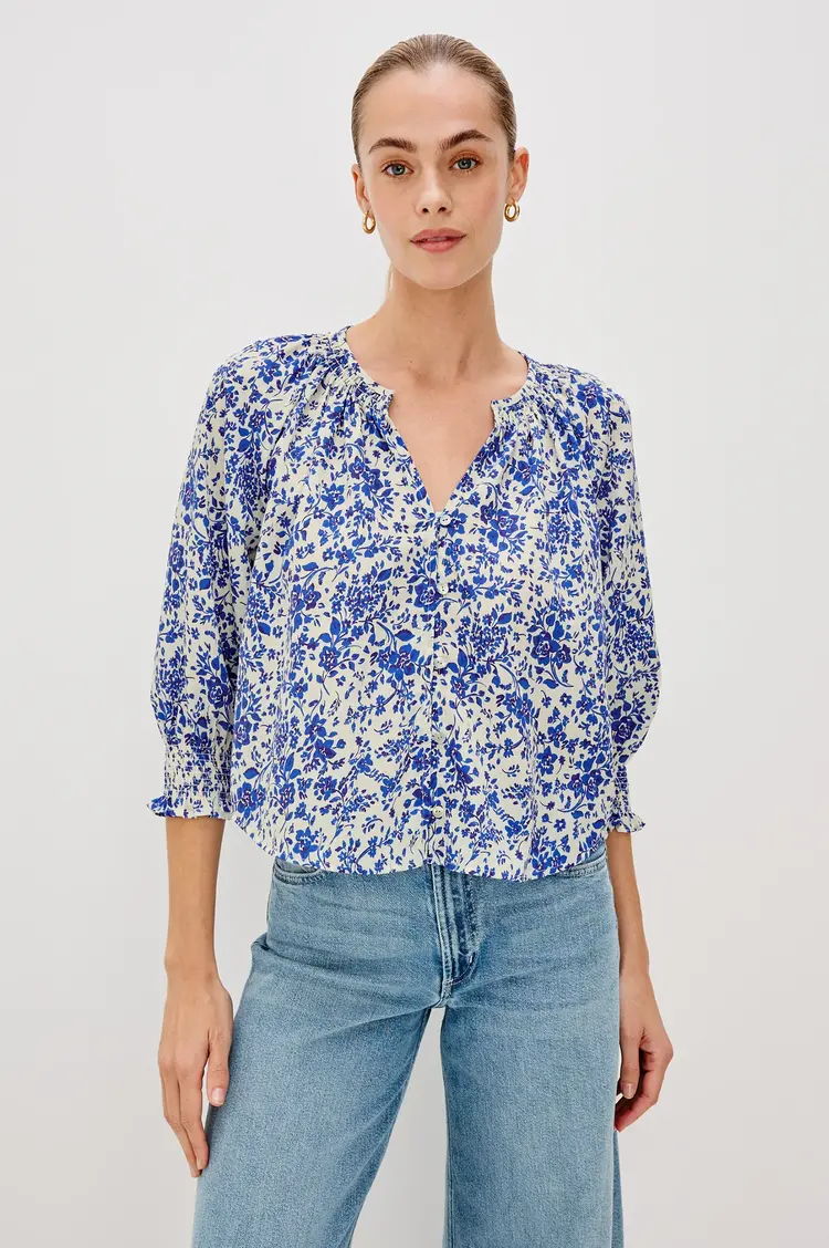 Rails Mariah Top Blue Marguerite
