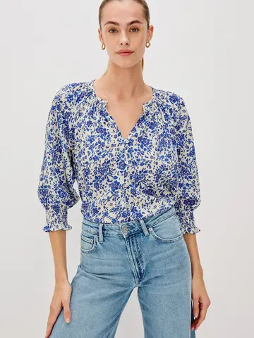 Rails Mariah Top Blue Marguerite