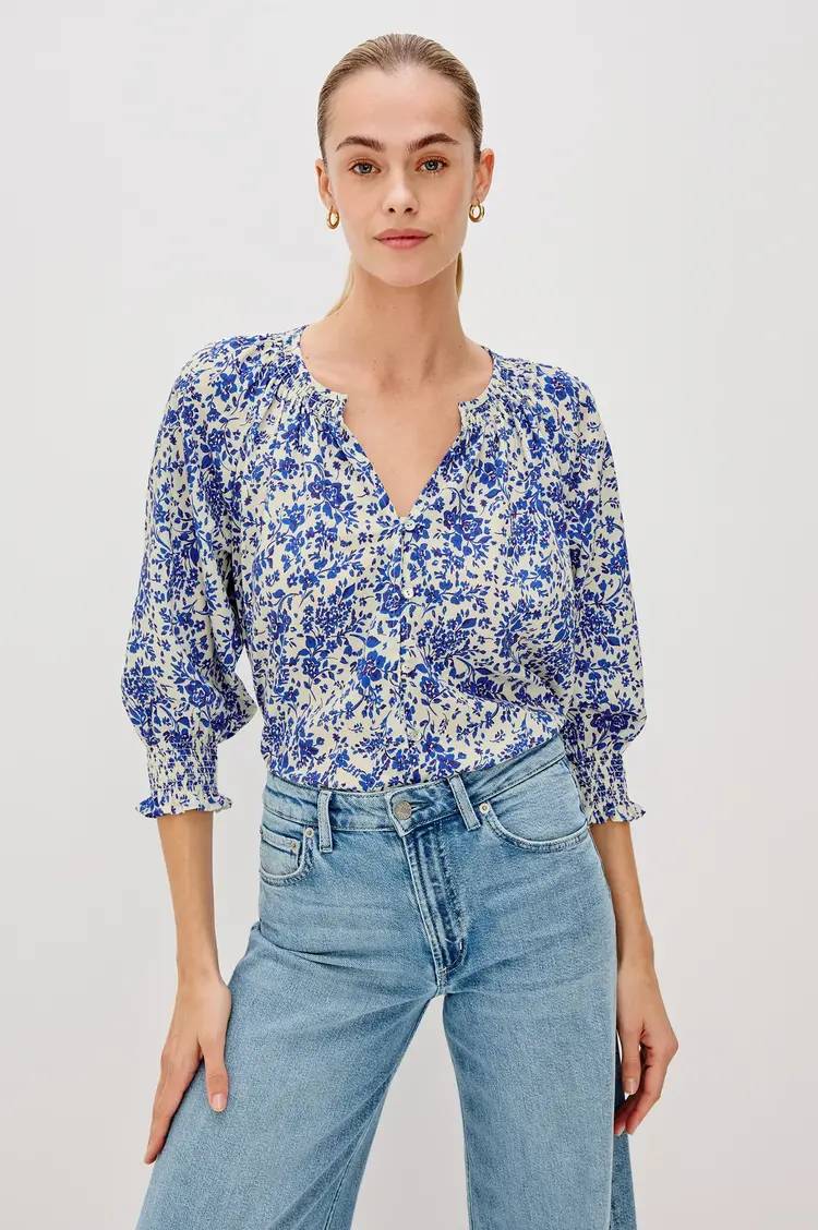 Rails Mariah Top Blue Marguerite