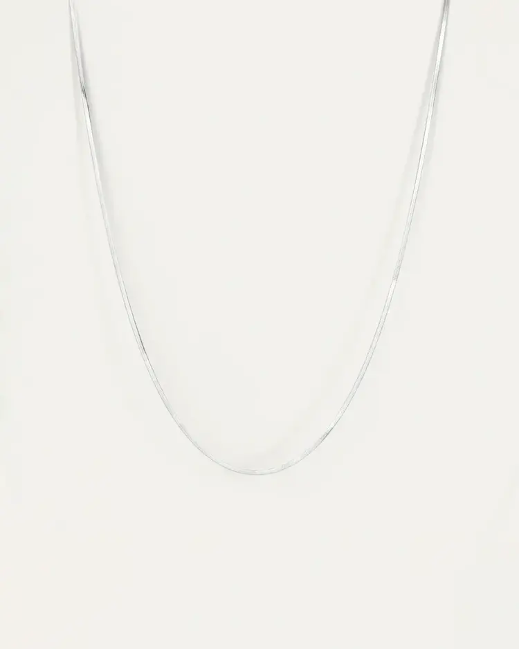 Jenny Bird Zeina Slim Chain Platinum