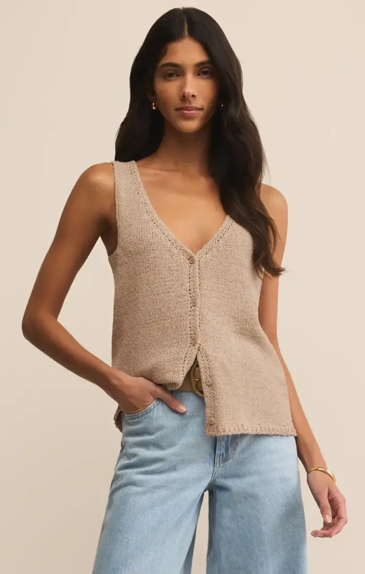ZSupply Mage Sweater Vest Natural
