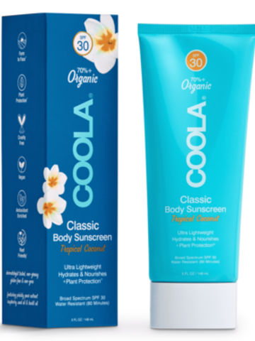 COOLA Classic SPF 30 Body Lotion Tropical Coconut